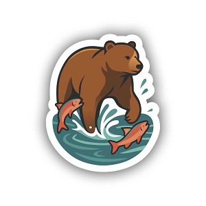 Bear River Adventure  Precision Cut Decal 