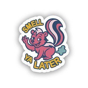 Funny Skunk Precision Cut Decal