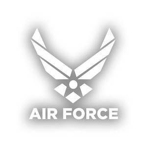 US AIR Force Logo USAF  Precision Cut Decal
