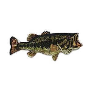 Large Mouth Bass Precision Cut Decal