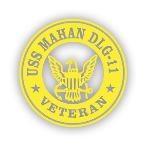 USS Mahan DLG-11 Veteran  Precision Cut Decal