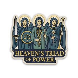 Archangel Michael Gabriel Raphael  Precision Cut Decal