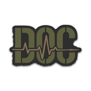 Doc Medic  Precision Cut Decal
