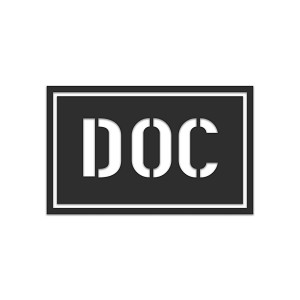 DOC Corpsman Precision Cut Decal