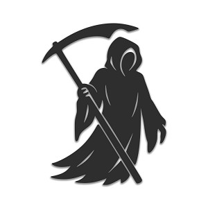 Black Silhouette Transfer Presicion Cut Decal