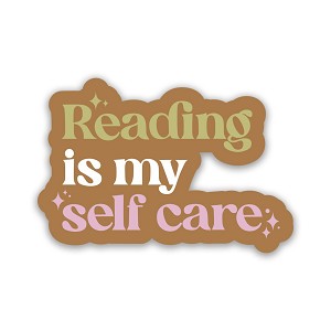 Reading is My Self Care  Presicion Cut Decal