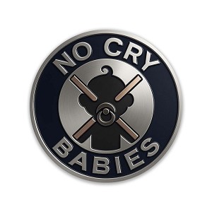 NO CRY Babies Emblem Precision Cut Decal
