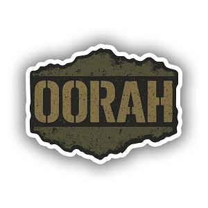 Oorah Precision Cut Decal 