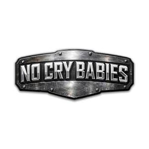 No Cry Babies 3D Metallic Crest  Precision Cut Decal  (COPY)