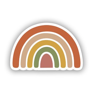 Boho Rainbow  Precision Cut Decal