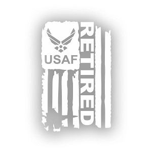  US Air Force Retired Presicion Cut Decal