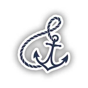 Nautical Badge  Precision Cut Decal