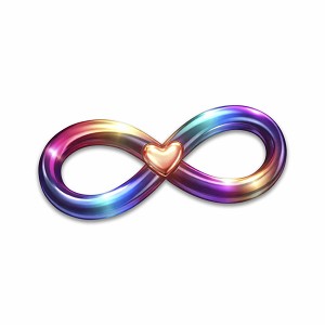 Infinity Symbol  Precision Cut Decal
