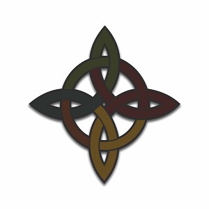 Witches Knot Decal Witch Node Wicca Symbol Precision Cut Decal