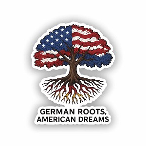 Strong Oak Tree  Precision Cut Decal