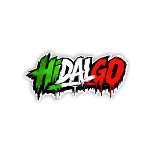 Hidalgo Sticker Mexico State Graffiti Style  Precision Cut Decal