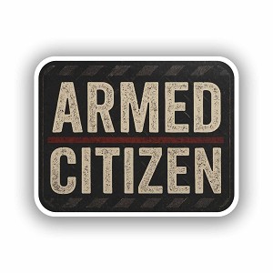 2nd Amendment Armed Citizen  Precision Cut Decal