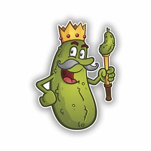 Pickle King Precision Cut Decal
