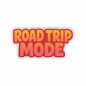 ROAD TRIP MODE USA Precision Cut Decal