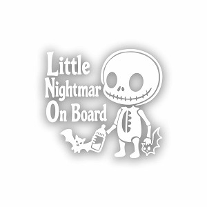 Little Nightmare On Board Precision Cut Decal