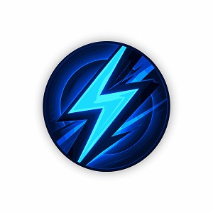 Electric Bolt Emblem Precision Cut Decal