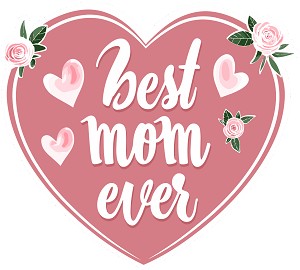Best Mom Mami  Precision Cut Decal