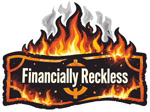 Financially Reckless  Precision Cut Decal