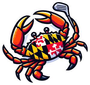 Maryland Crab Precision Cut Decal