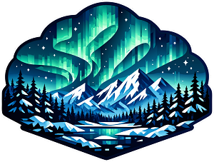 Arctic Aurora  Precision Cut Decal