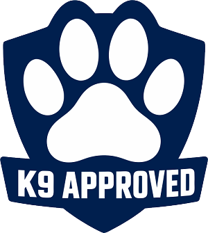 K9 Approved  Precision Cut Decal