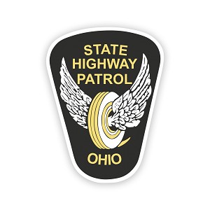 Ohio State Trooper  Precision Cut Decal