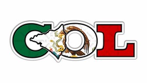 COL Colima Mexico  Precision Cut Decal