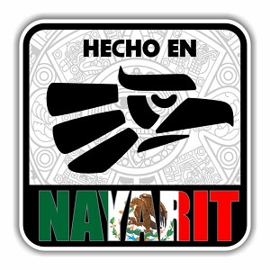 Hecho en Nayarit Precision Cut Decal D1