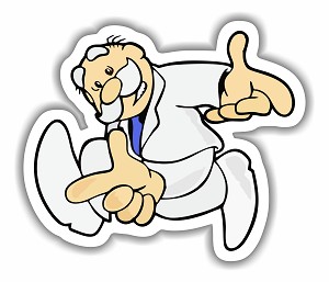 Dr Simi Having Fun Precision Cut Decal