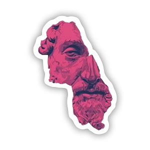 Marcus Aurelius  Sticker (Peel N' stick)