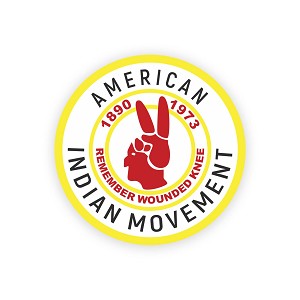 American Indian Movement. Sticker (Peel N' Stick)