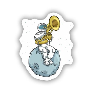 Tuba Sousaphone Marching Band  Sticker (Peel N'Stick)