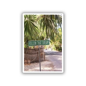 Tulum Mexico  Precision Cut Decal