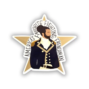 Hamilton Musical  Sticker (Peel N'Stick) 