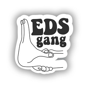 EDS Gang Ehlers Danlos Syndrome  Sticker (Peel N'Stick)