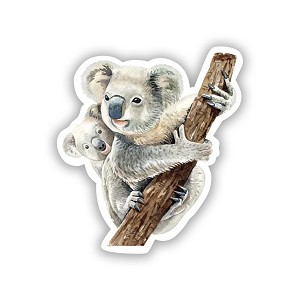 Watercolor Koala Sticker (Peel N'Stick)