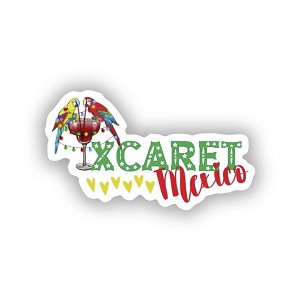  Xcaret Mexico Bird  Sticker (Peel N'Stick)
