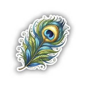 Rooster Fight  Sticker (Peel N'Stick) 