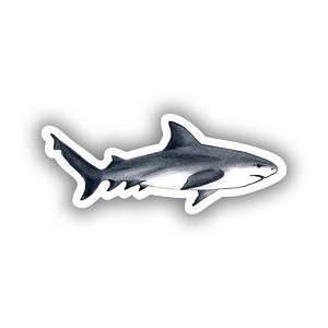 Bull Shark  Sticker (Peel N'Stick) 