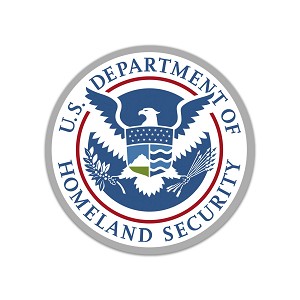 Department of Homeland Security  Sticker (Peel N'Stick)