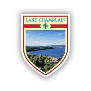 Lake Champlain  Sticker (Peel N'Stick)