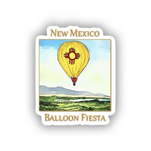 Albuquerque Balloon Fiesta New Mexico  Sticker (Peel N'Stick)