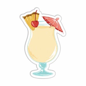Pina Colada  Sticker (Peel N'Stick)