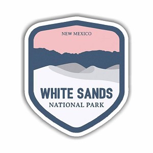 White Sands National Park  Sticker (Peel N' Stick)