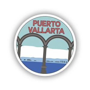 Puerto Vallarta Mexico  Sticker (Peel N'Stick)